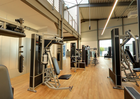 Parkett im Sportstudio